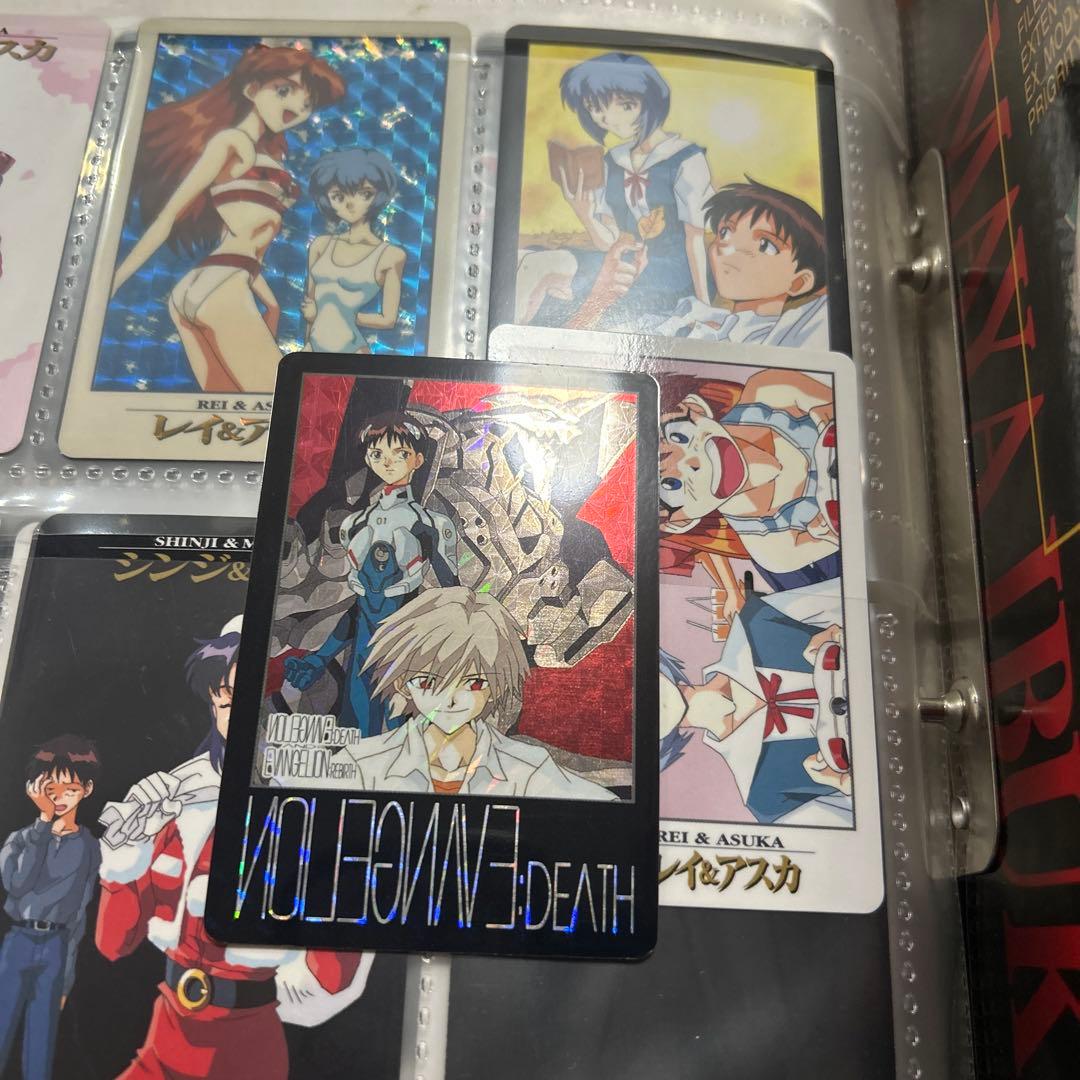 【美品コンプリート品】新世紀エヴァンゲリオン カードダス ファイル付き