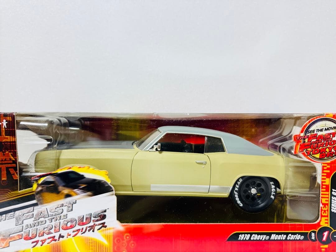 '70 Chevyシボレー Montecarloモンテカルロ 1/18 ワイスピ