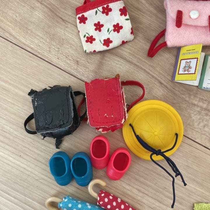 シルバニア　赤い屋根の大きなお家　キャンディワゴンといろいろセット