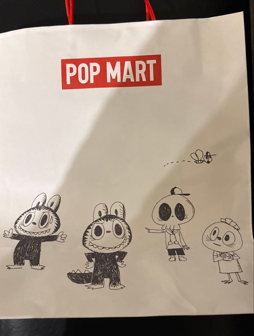 SKULLPANDA×XG 日本限定　紙袋付き　ぬいぐるみペンダントポップマート