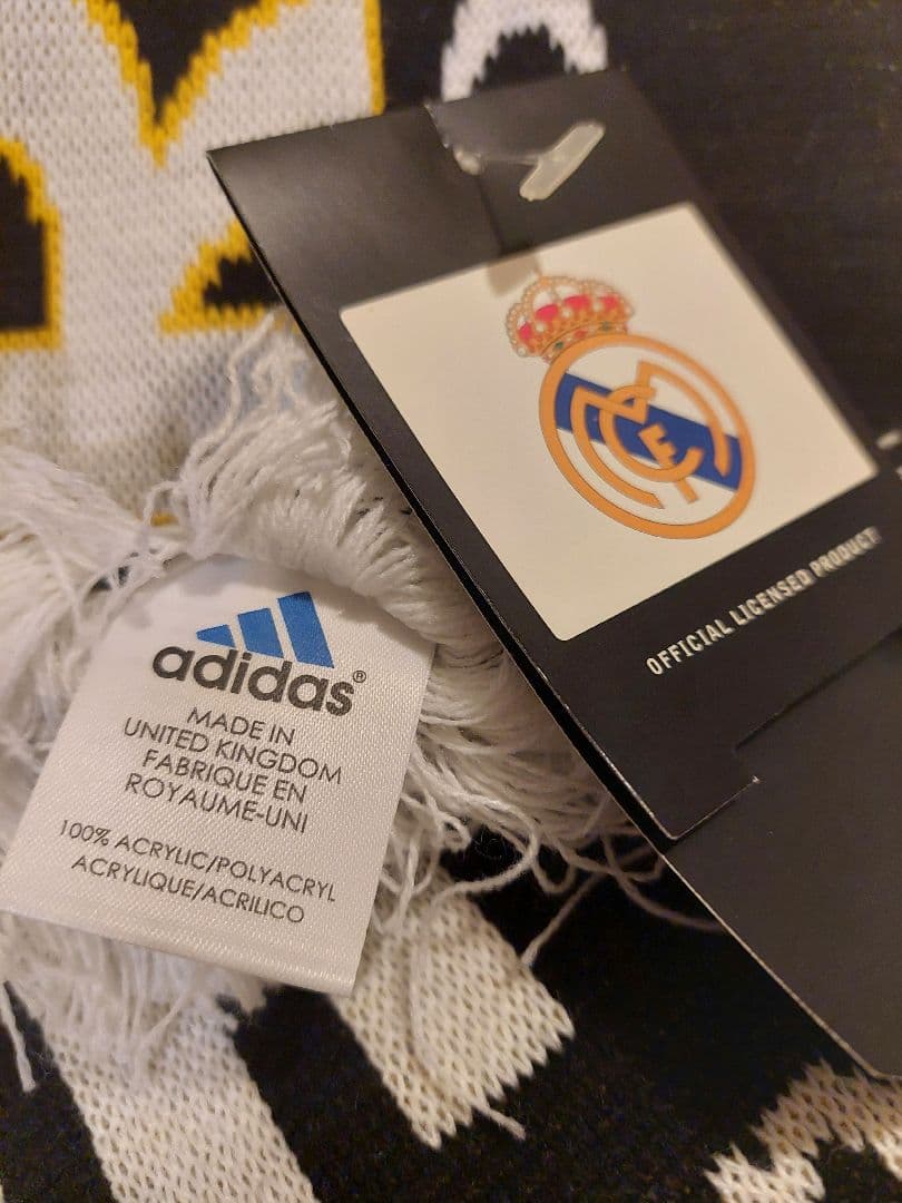 レアル・マドリード100周年記念 マフラー adidas 正規品