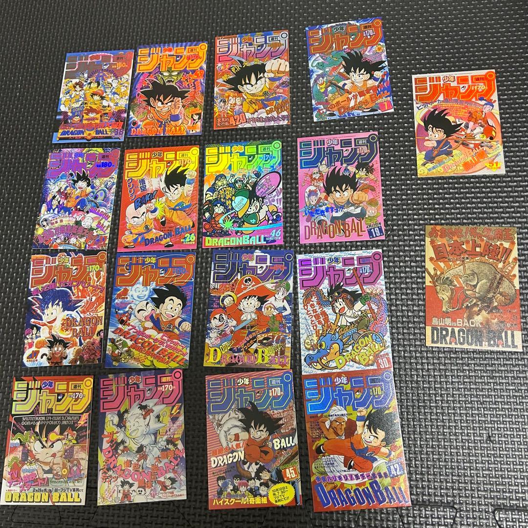 クリロナ専用　ドラゴンボール ジャンプコミックス風　カード　43枚➕ロゴフィギュ