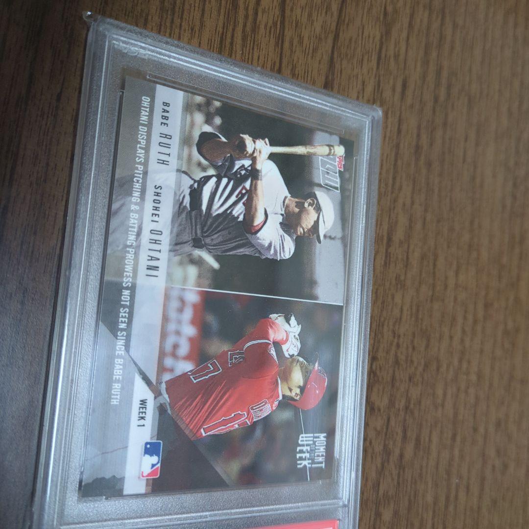 【PSA】大谷翔平&ベーブ・ルース　topps now 2018ルーキーカード