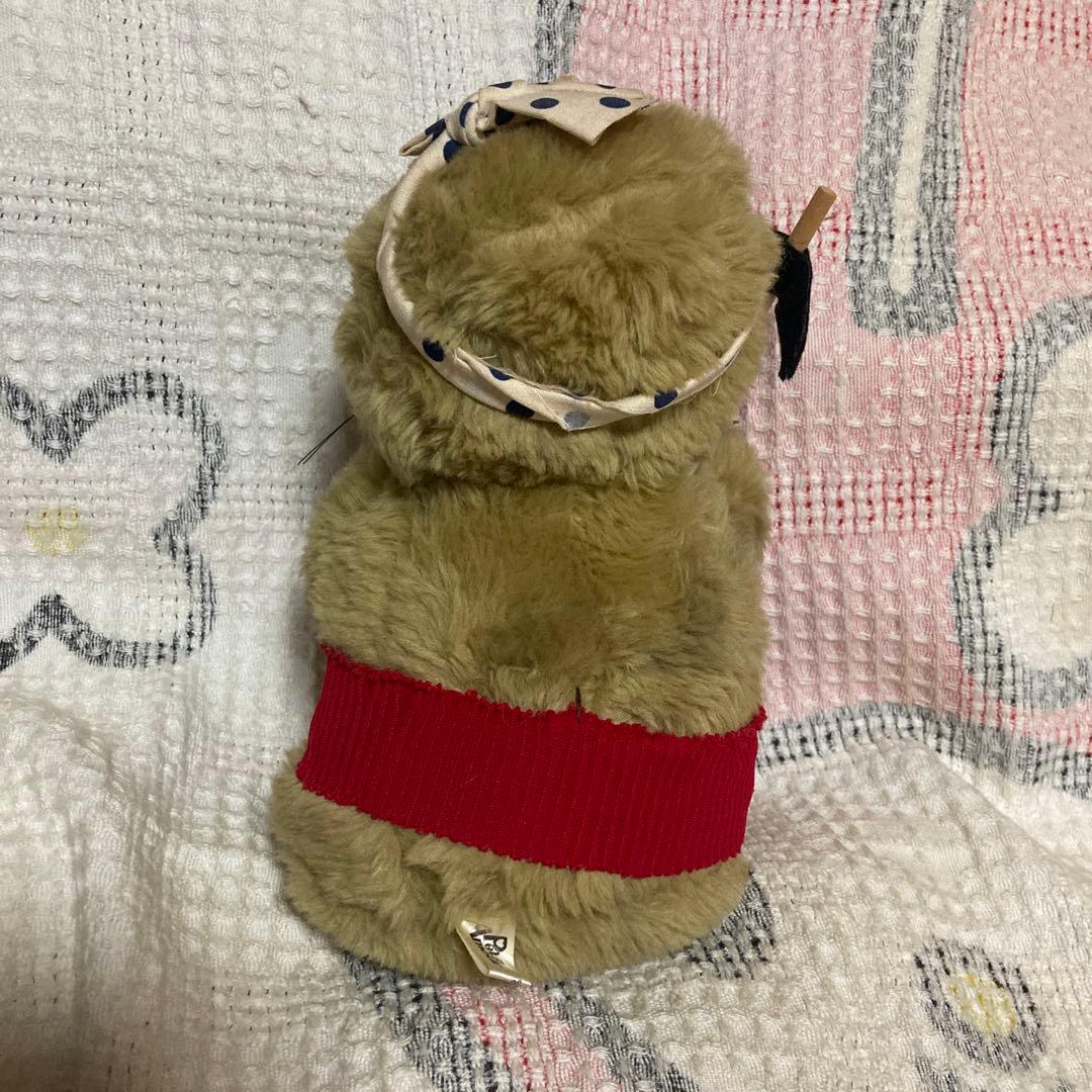 プチアムール　バンダイ　もぐらの坑夫　ぬいぐるみ　中古品