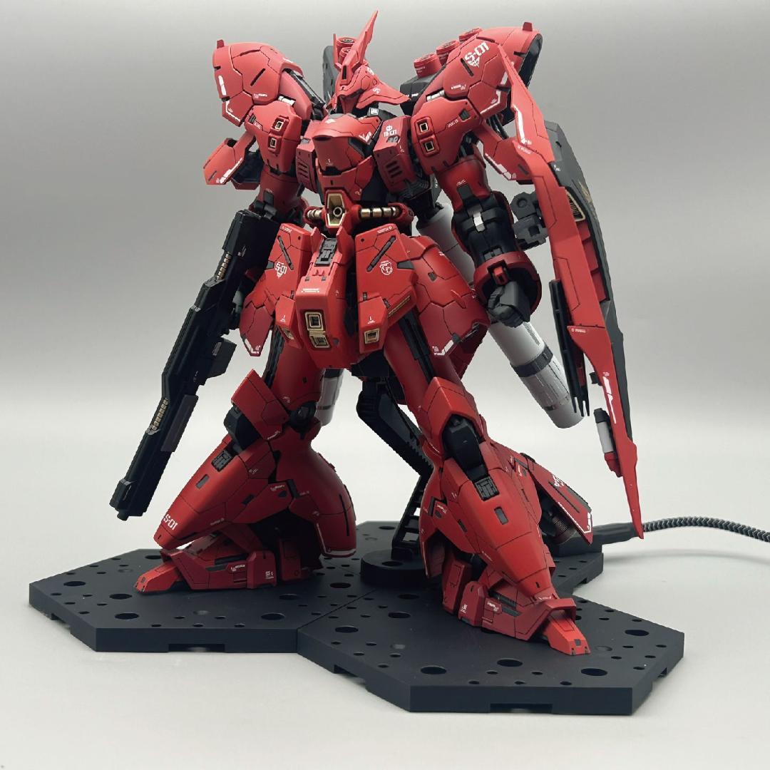 【ゆう】RGサザビー/ジオング　電飾塗装済み完成品