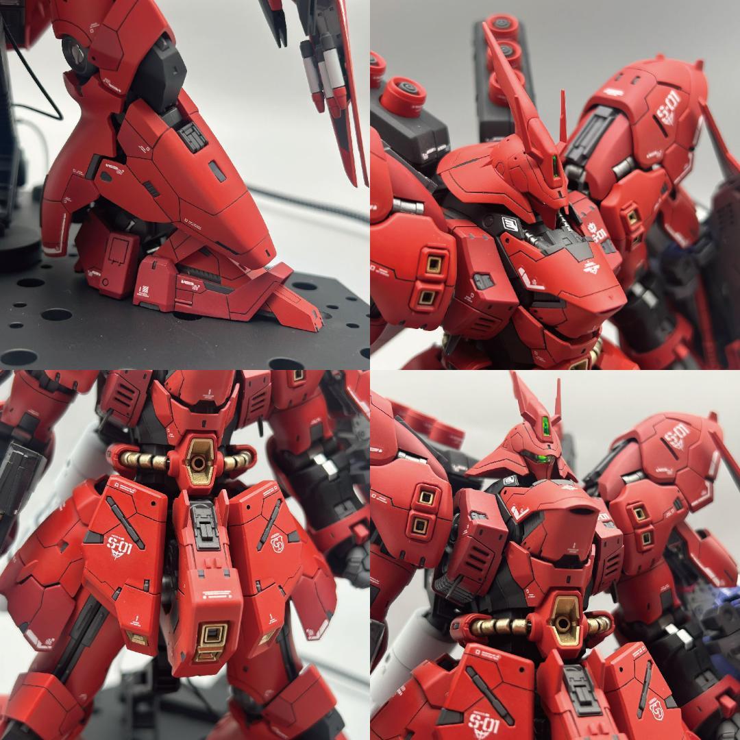 【ゆう】RGサザビー/ジオング　電飾塗装済み完成品