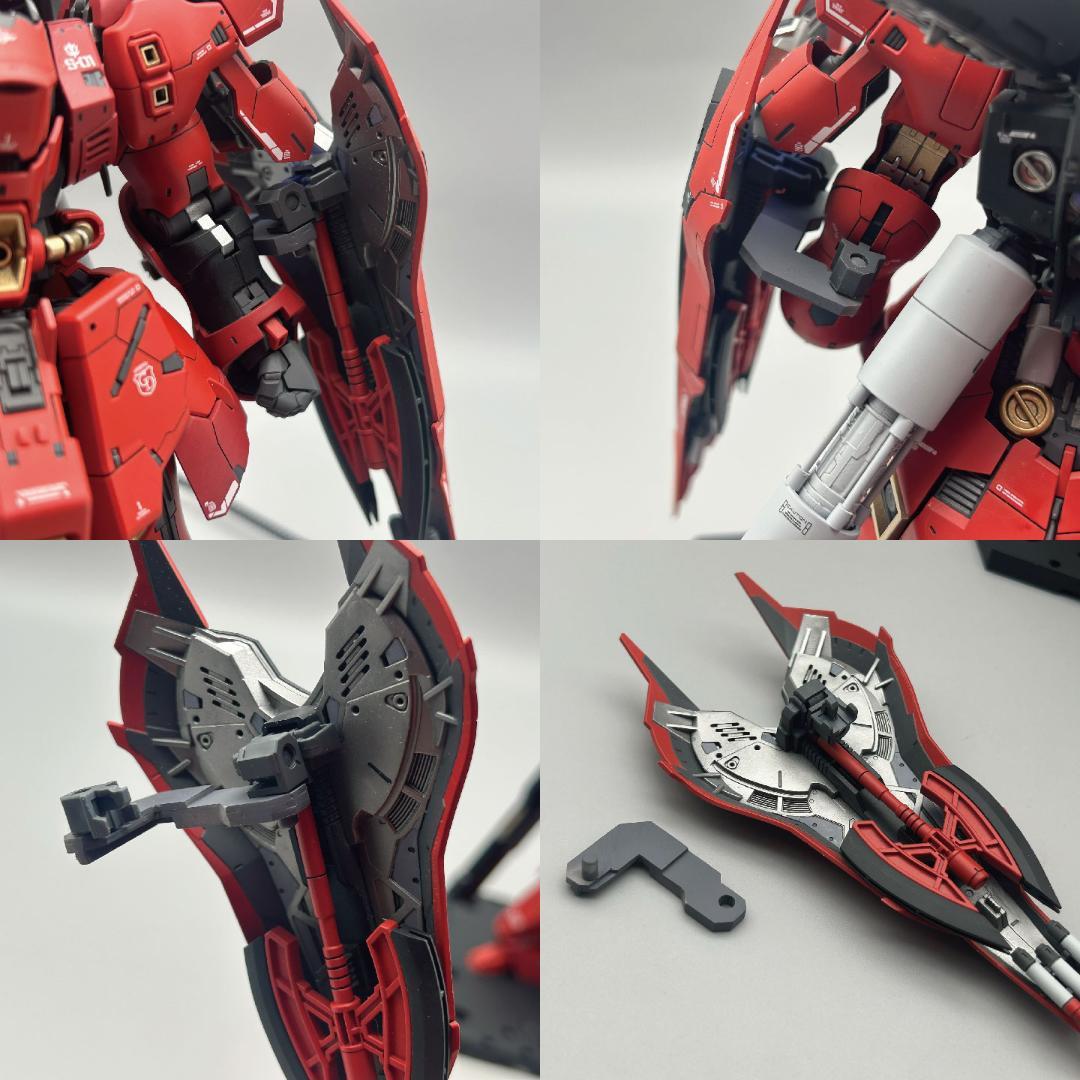 【ゆう】RGサザビー/ジオング　電飾塗装済み完成品