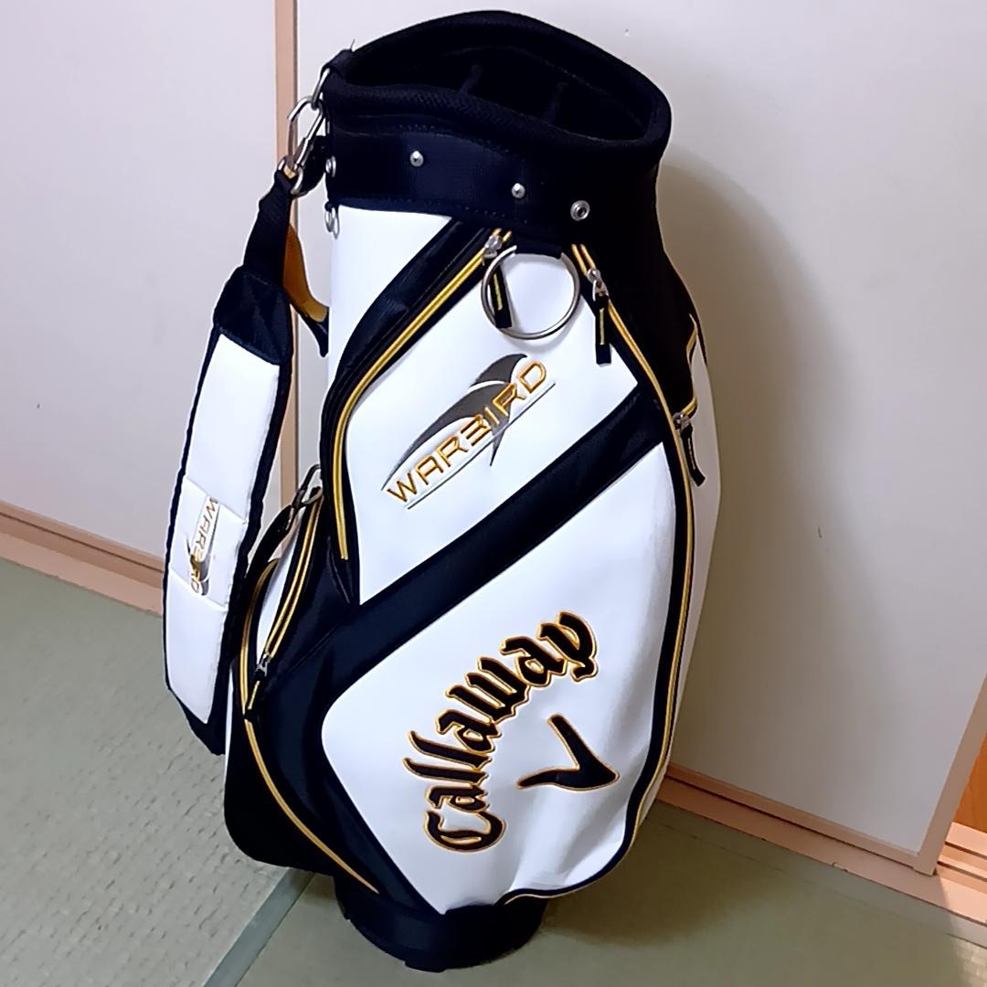Callaway Warbird キャディバッグ ホワイト ブラック