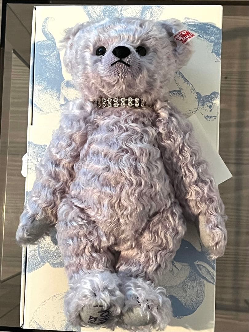 新品未使用　Steiff シュタイフ　お洒落ベア