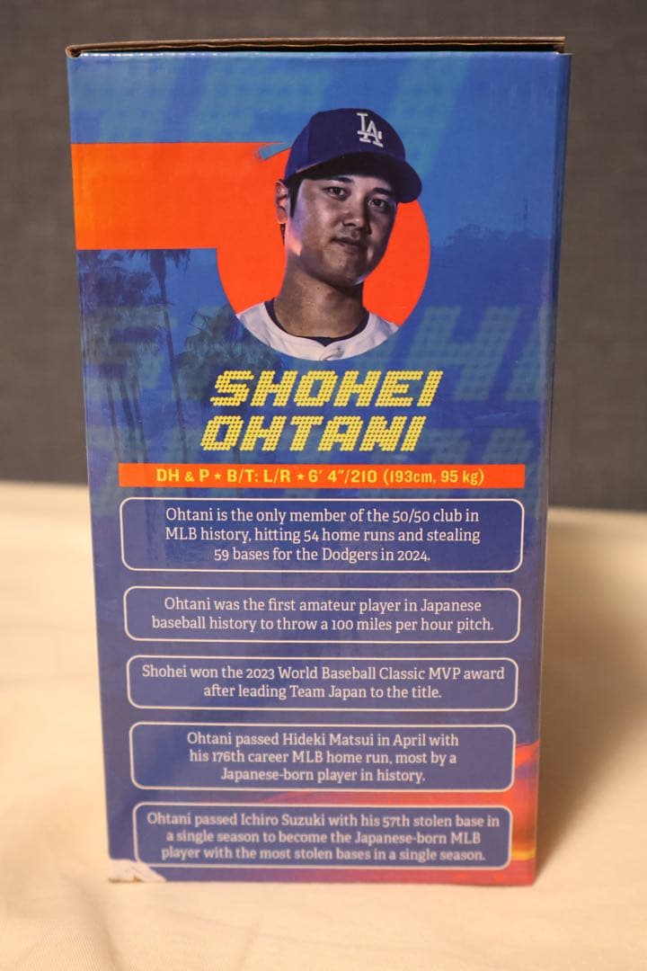 大谷翔平ボブルヘッド　ドジャース　ファンクラブ特典