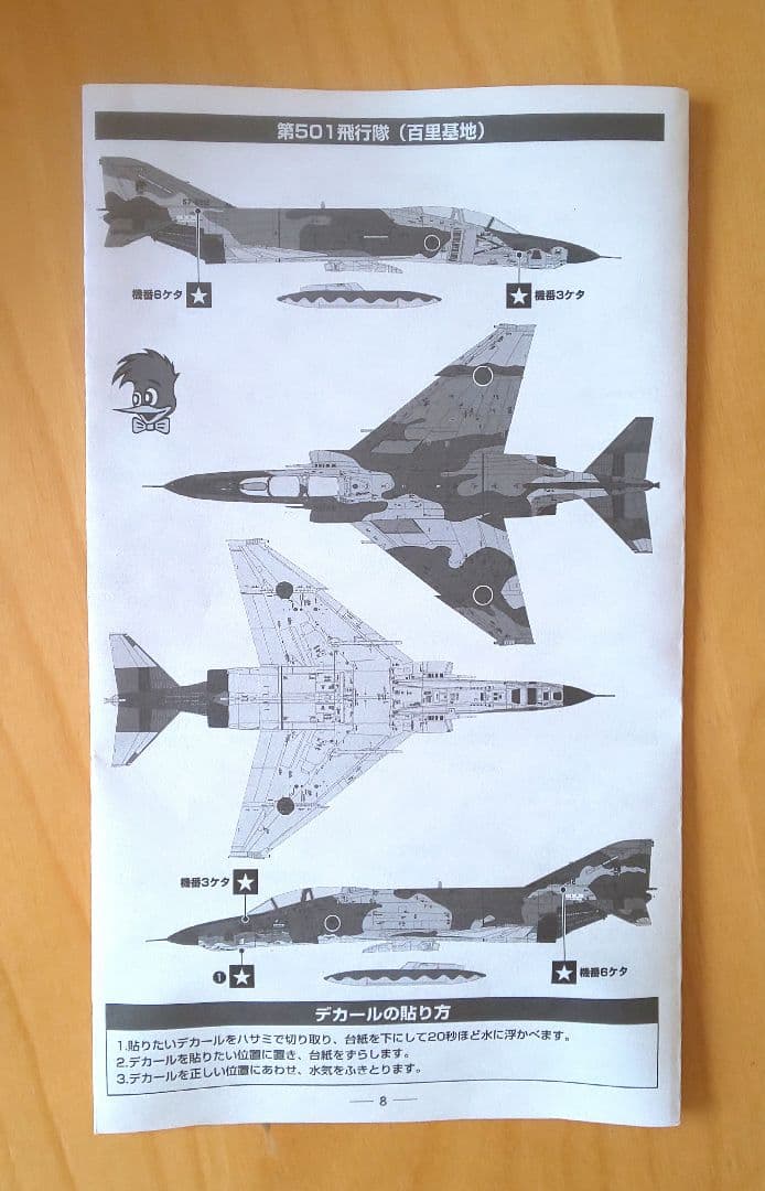 技MIX 航空自衛隊 RF-4E 501飛行隊（百里基地） AC103b