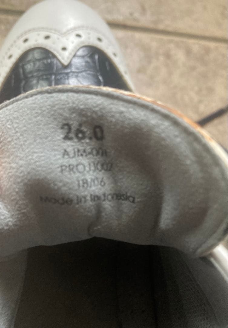 アジェイド ゴルフシューズ ルーク AJM-001 26cm