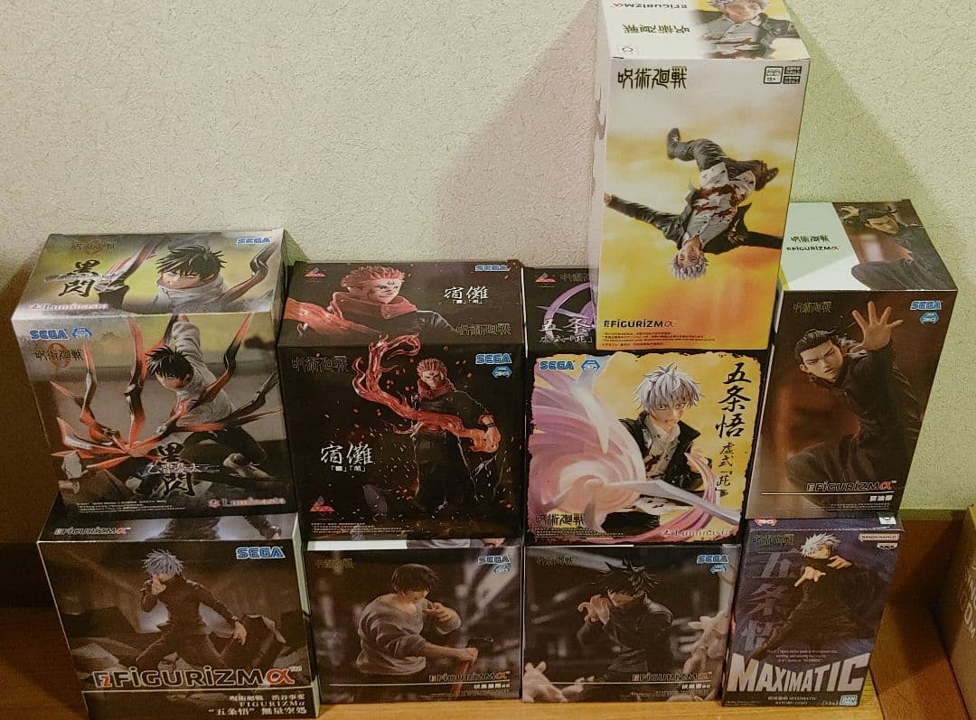 呪術廻戦フィギュア 50体まとめ売り