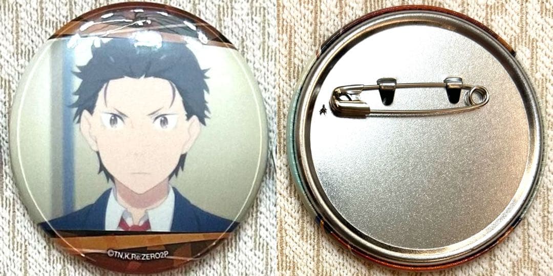 リゼロ スバル 缶バッジ セット