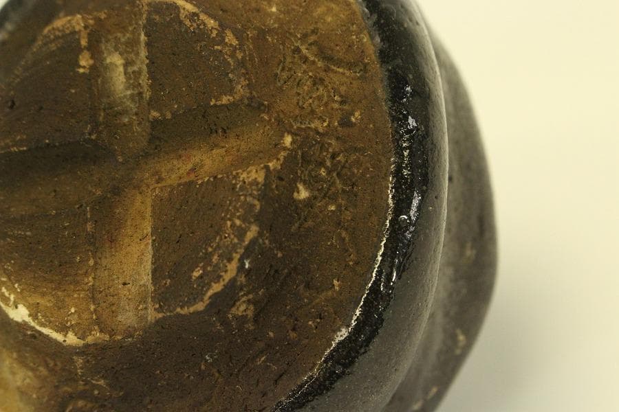 茶道具 黒楽茶碗 古美術(BB470)