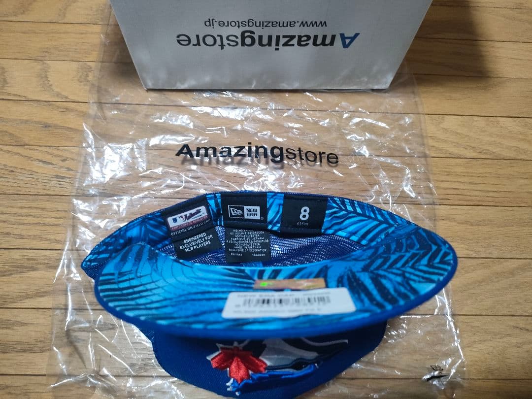 新品未使用 トロントブルージェイズ 59FIFTY メッシュ キャップ サイズ8