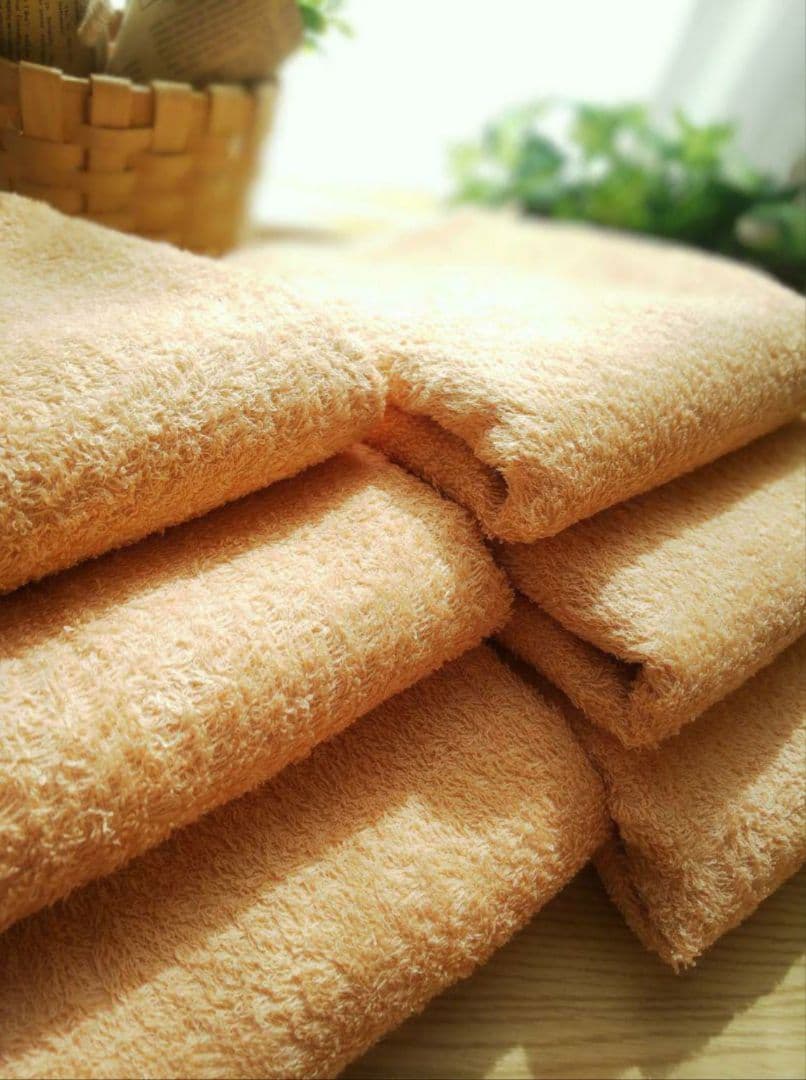 泉州タオル 高級綿ベージュフェイスタオルセット20枚 タオル新品 まとめ売り