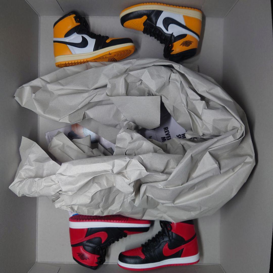 NIKE AIR JORDAN 1 MODEL KIT　塗装済み完成品　箱付き