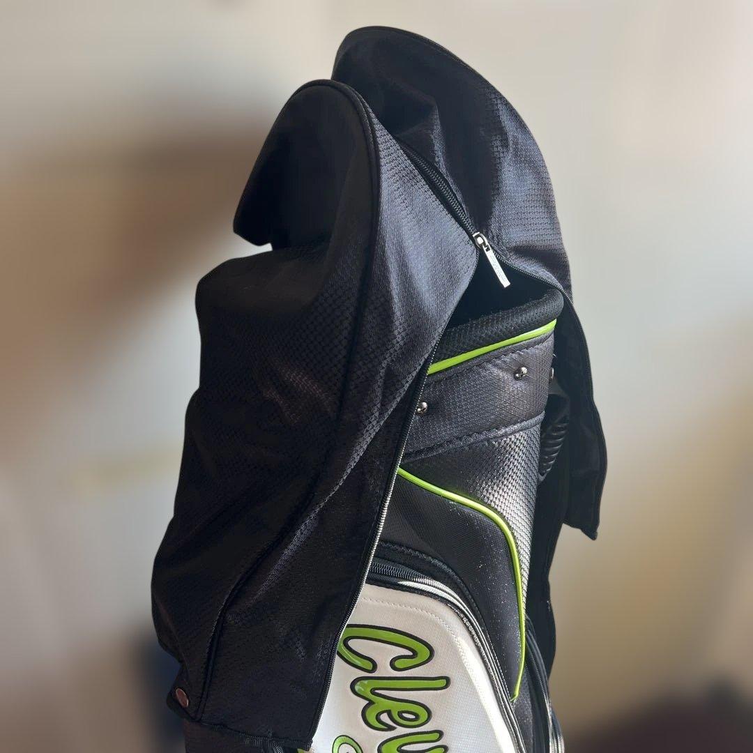 Cleveland Golf キャディバッグ ブラック/ホワイト/グリーン