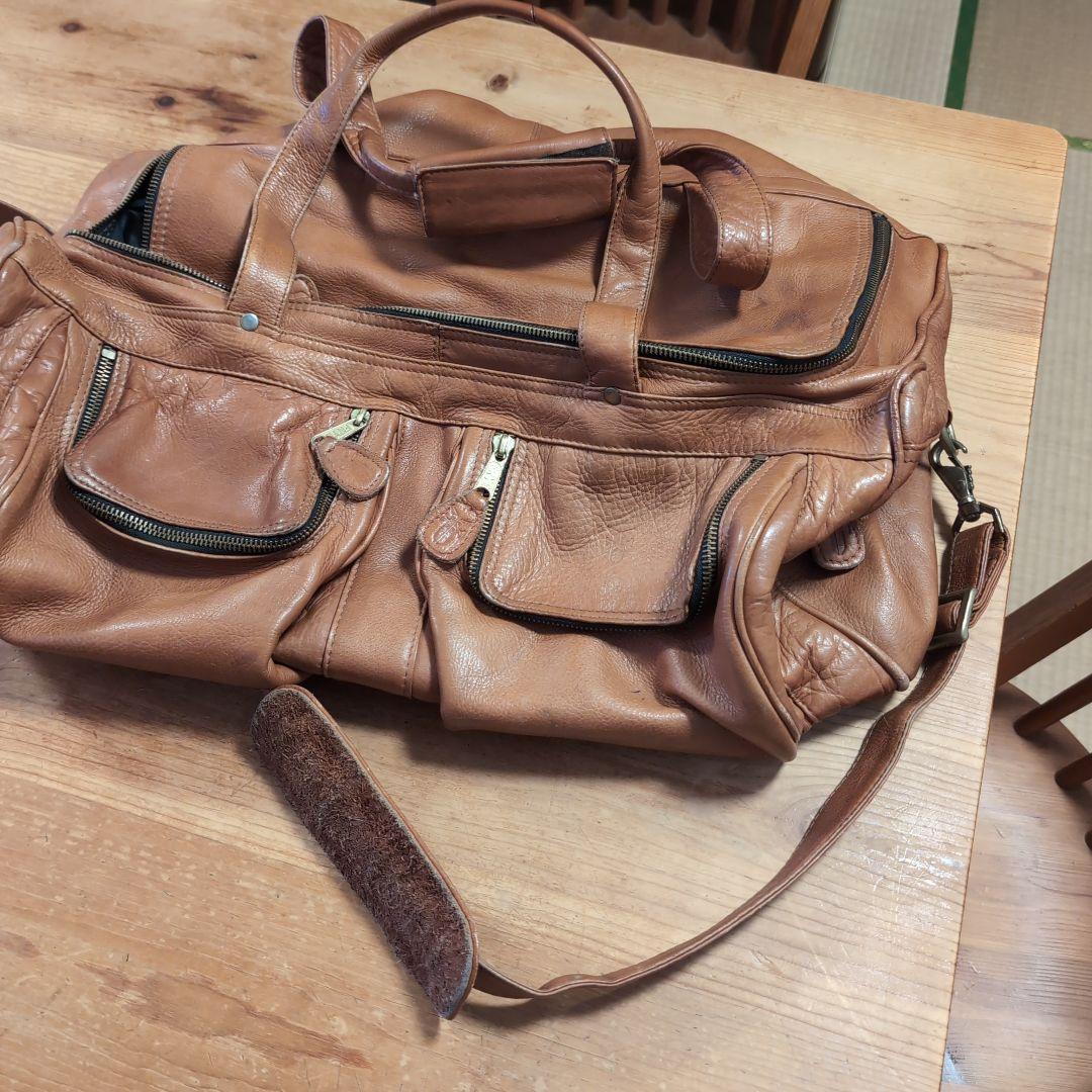 FRYE ボストンバッグ ブラウン