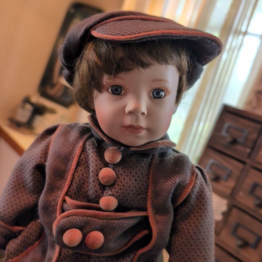 コカ・コーラアンティークペアビスクドール