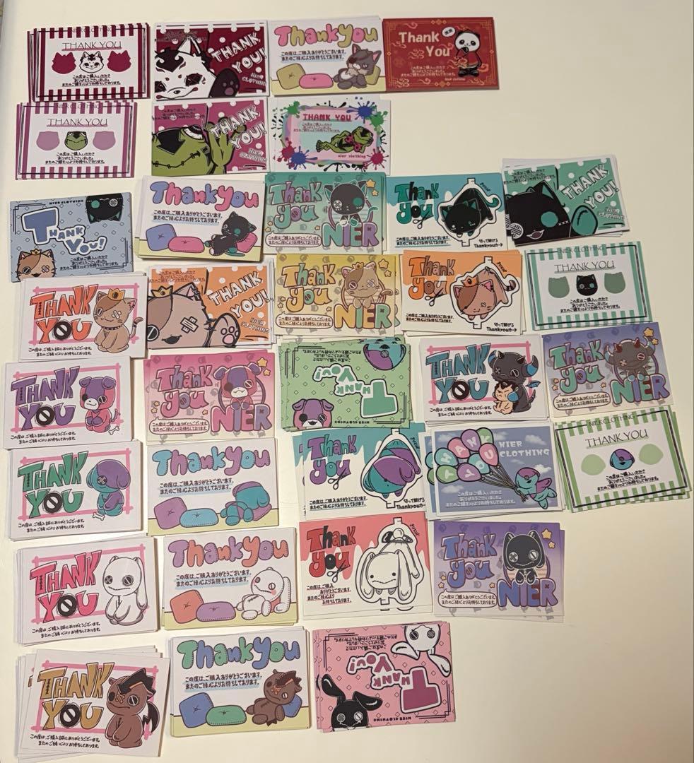 NieR Thankyou カード