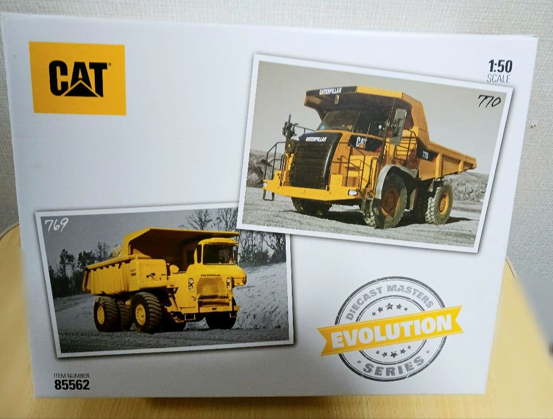 希少 ダイキャストマスター CAT 769&770 オフハイウェイトラック