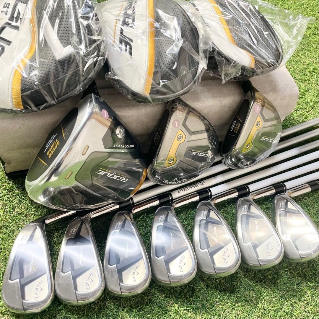 【新品】キャロウェイ ローグST ゴルフクラブセット 豪華10本 右 L 大人気