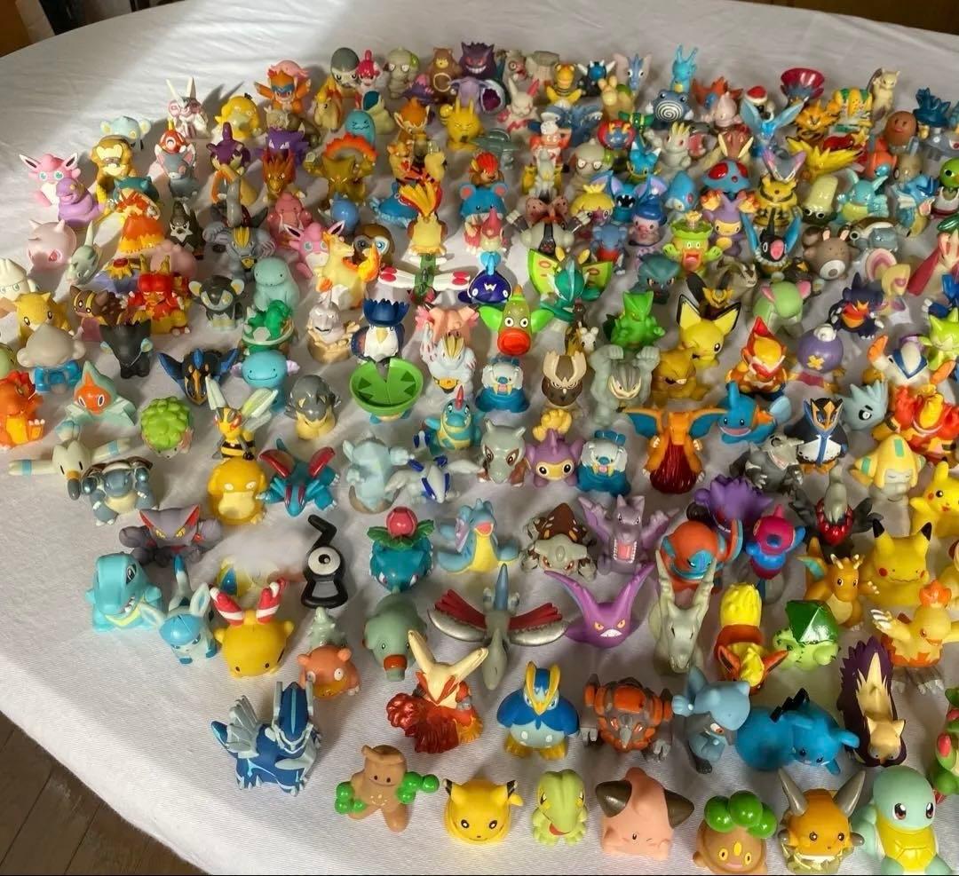 ポケモン　指人形　フィギュア　382体　初期　クリア　まとめ売り