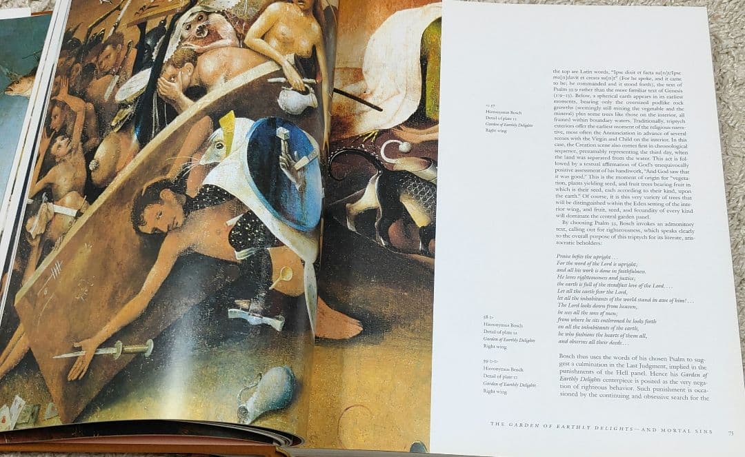 洋書　Hieronymus Bosch /ヒエロニムス•ボッシュ画集