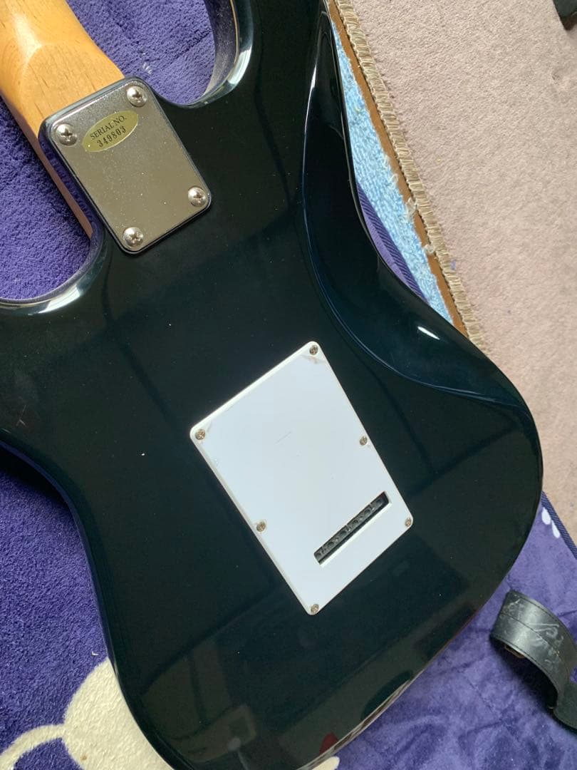 ノーブランドStratocaster ブラックジミヘン