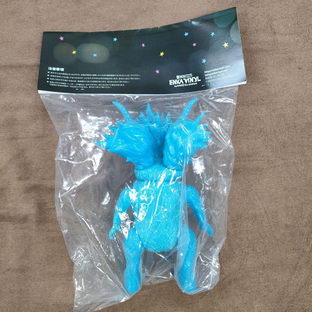 ENKA VINYL ゼノン ブルー蓄光　ソフビ　デビルマン　限定