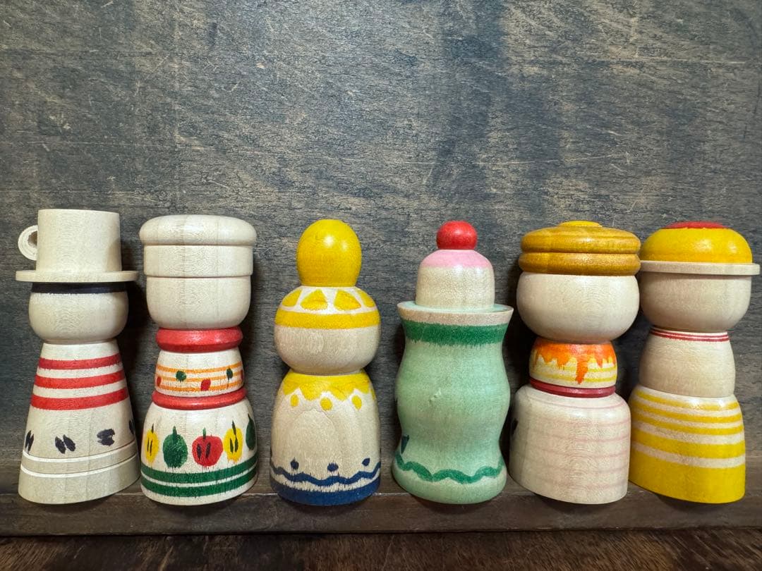 こけし喫茶店 第1弾 全6種 髙田稔雄