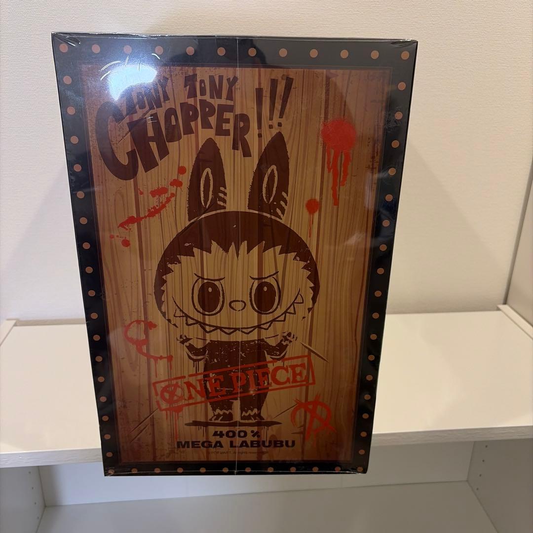 正規品 POP MART ONE PIECE MEGA LABUBU 400%