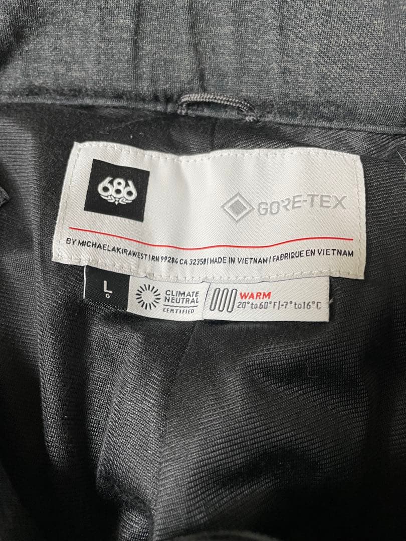 686スノーボード ウェア ジャケット/ パンツ ゴアテックス GORE-TEX