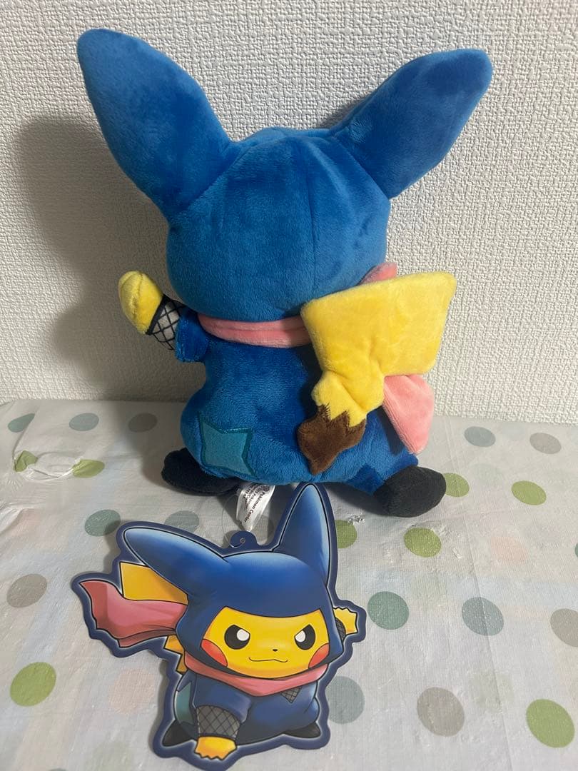 ピカチュウ ポケモンセンタートウキョーDX限定 桜アフロ 歌舞伎風 忍者 3点