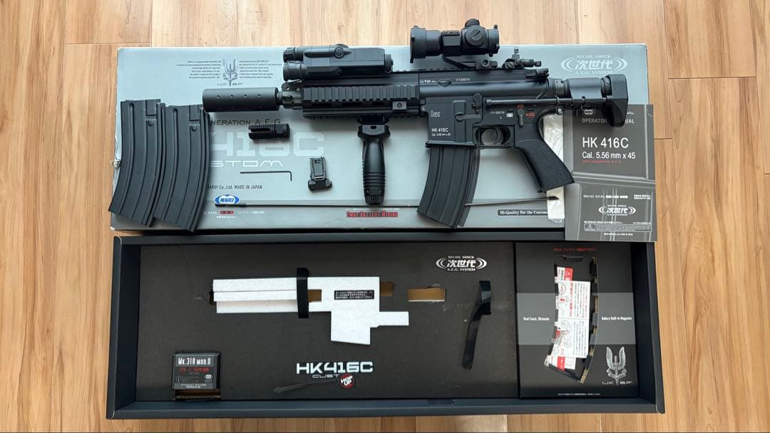 東京マルイ次世代電動ガン HK416C カスタム