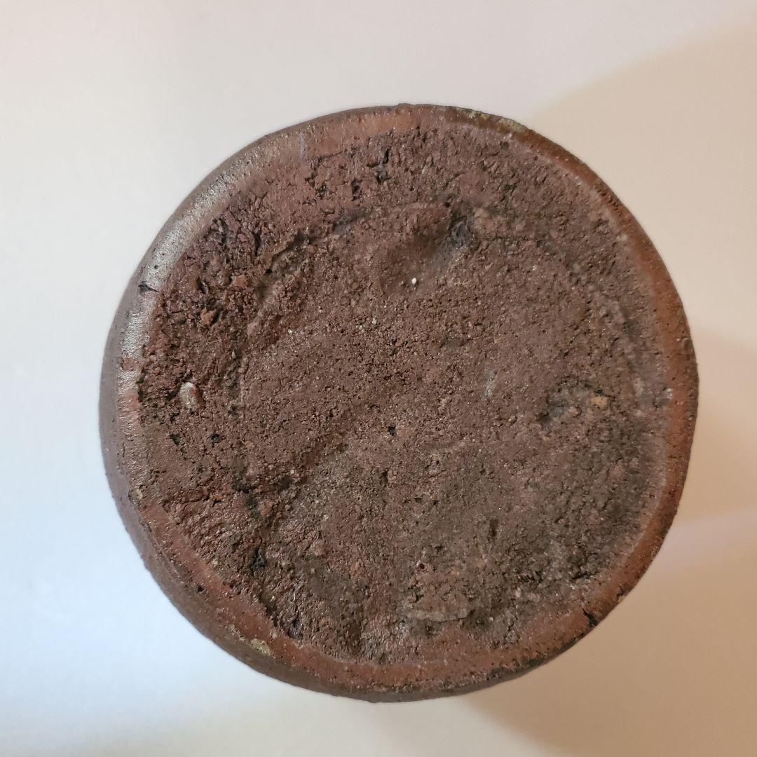 古備前　三耳　自然釉　桃山時代　壺