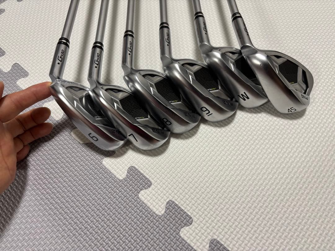 PING 430HL45アイアンセット6本 6-9 W 45度