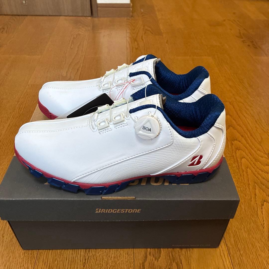 (新品未使用)早い者勝ち SHG080 ゴルフシューズ 25.5cm 4E 幅広
