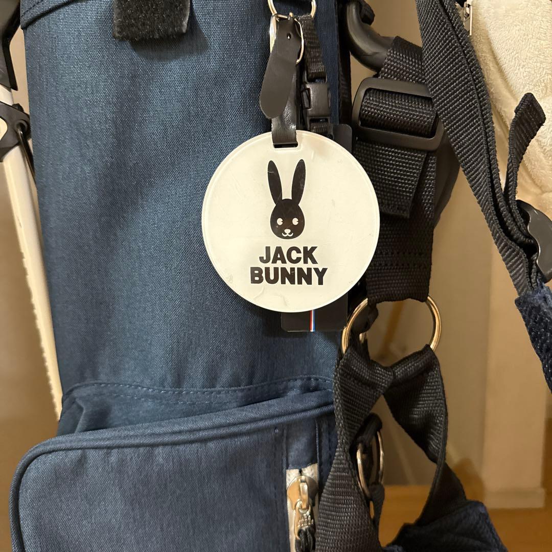 JACK BUNNY ネイビー ゴルフバッグ