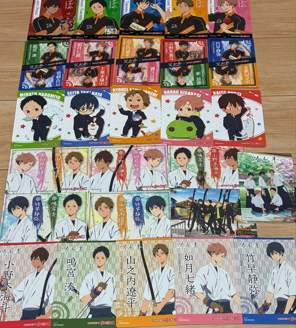 ツルネ　まねきねこ　コースター　第1弾　第2弾　コンプリートセット　全27枚