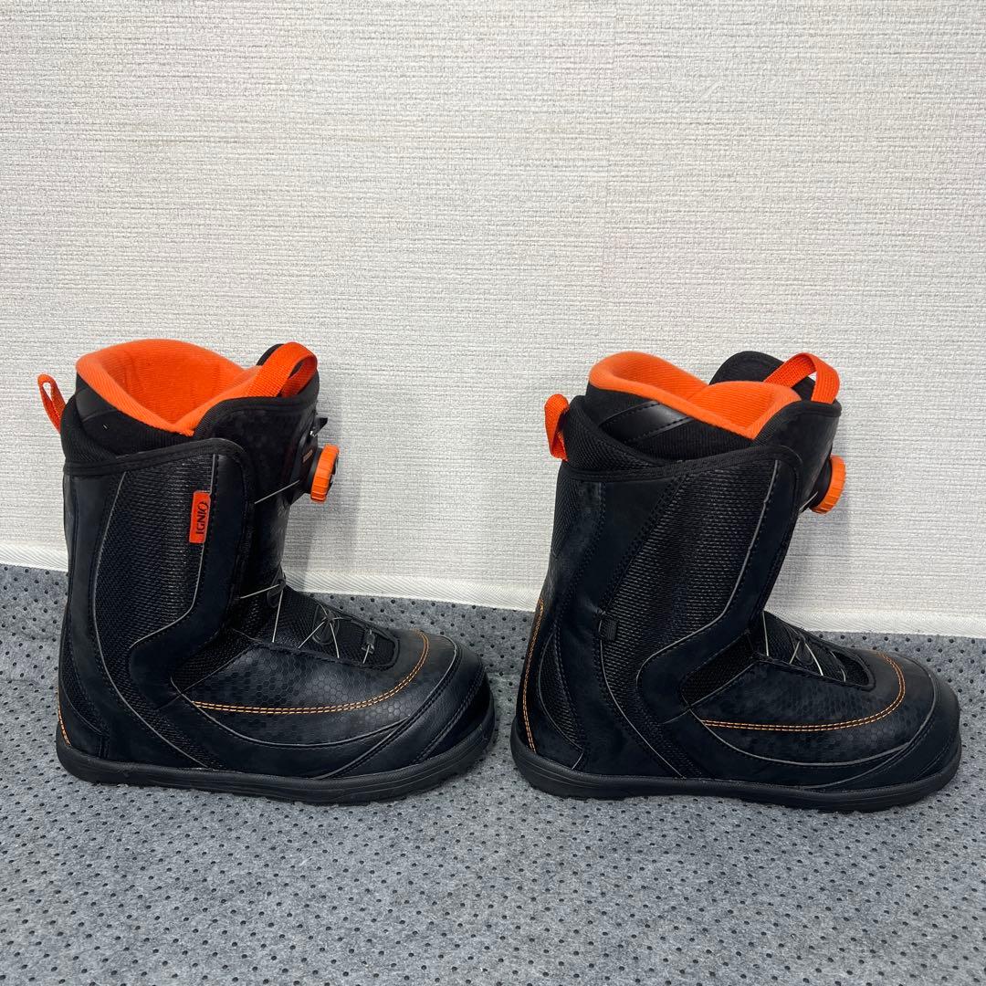 ５回使用 25cm IGNIO TGF ダイヤルブーツ スノーボード