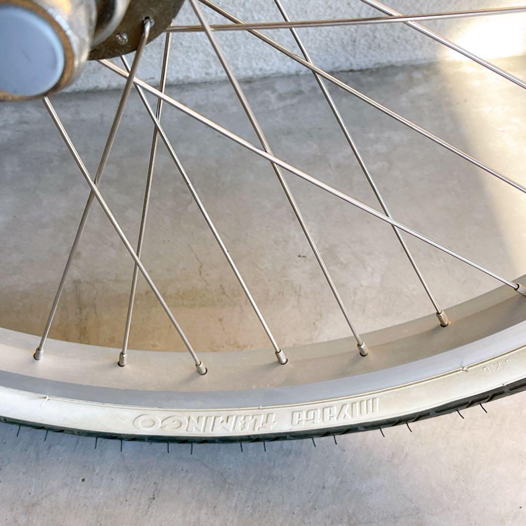 【美品】miyata 一輪車 ミヤタ フラミンゴエキスパート24インチ