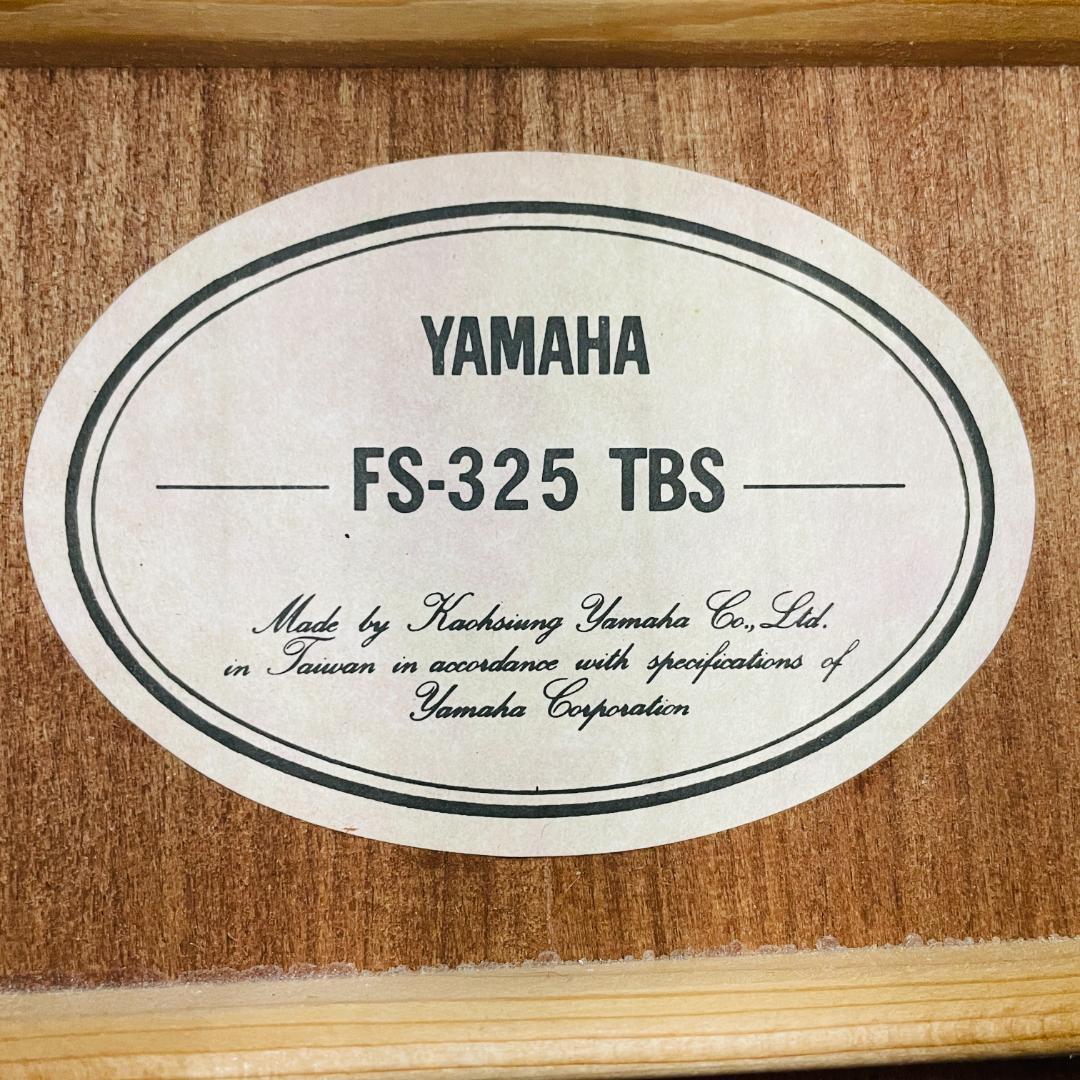 YAMAHA FS-325 TBS アコースティックギター 弦高低め 【整備品】