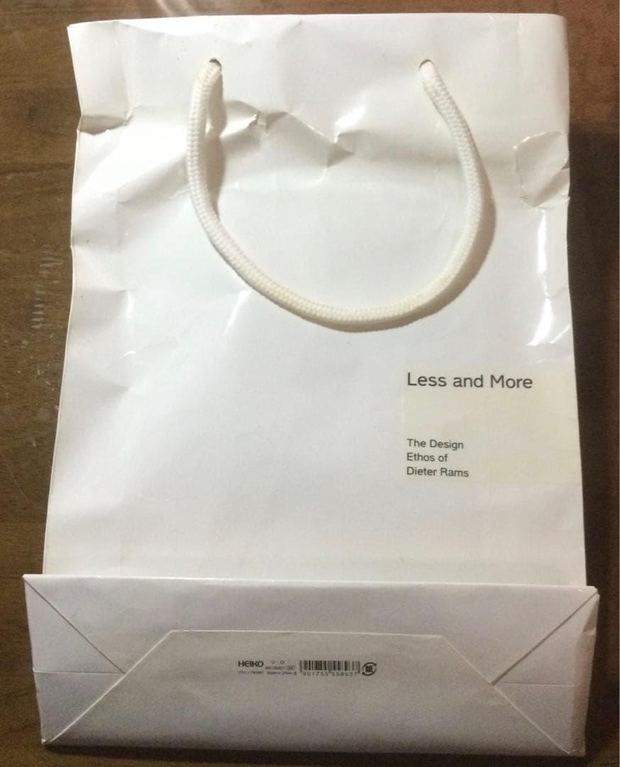 Less and More Dieter Rams ディーターラムス 日英併記