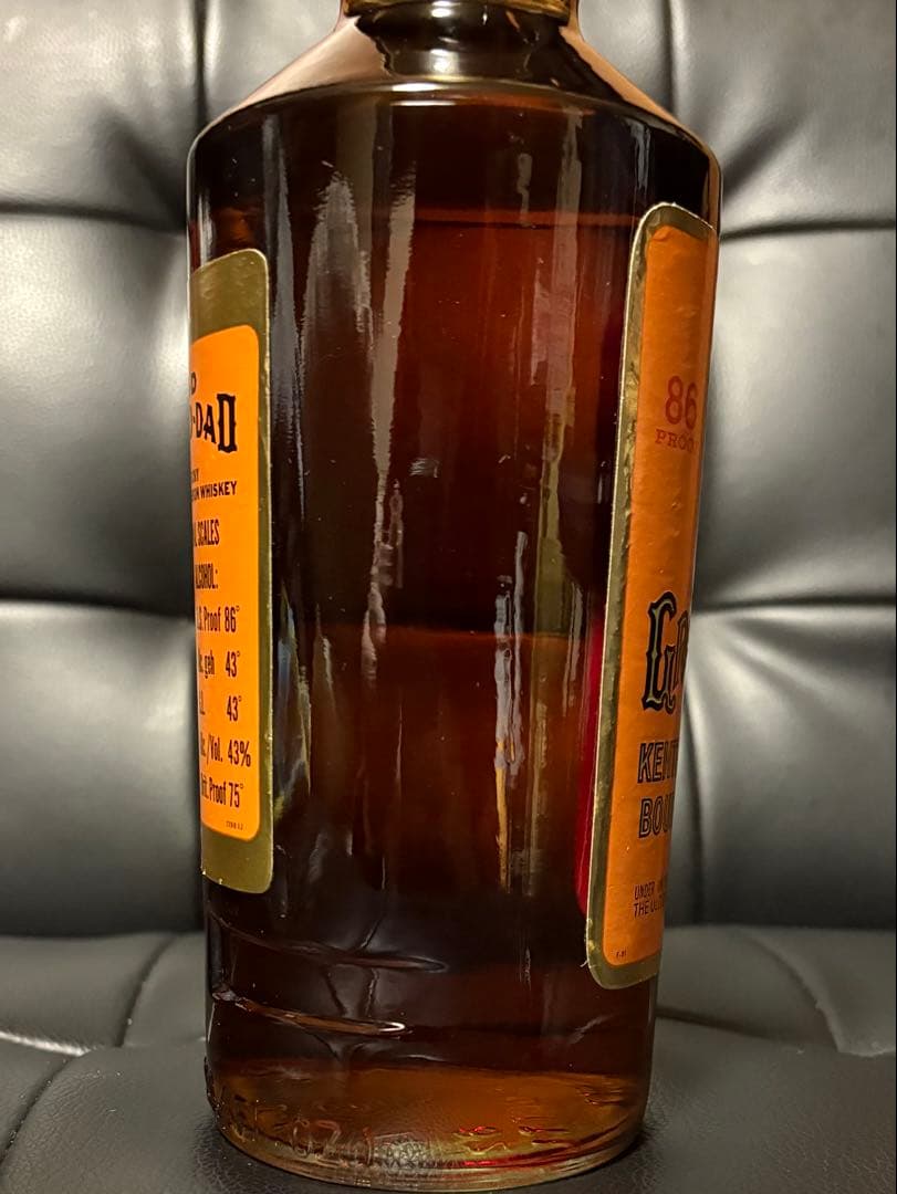 【古酒・美品】OLD GRAND-DAD 86proof 旧ボトル／輸出仕様