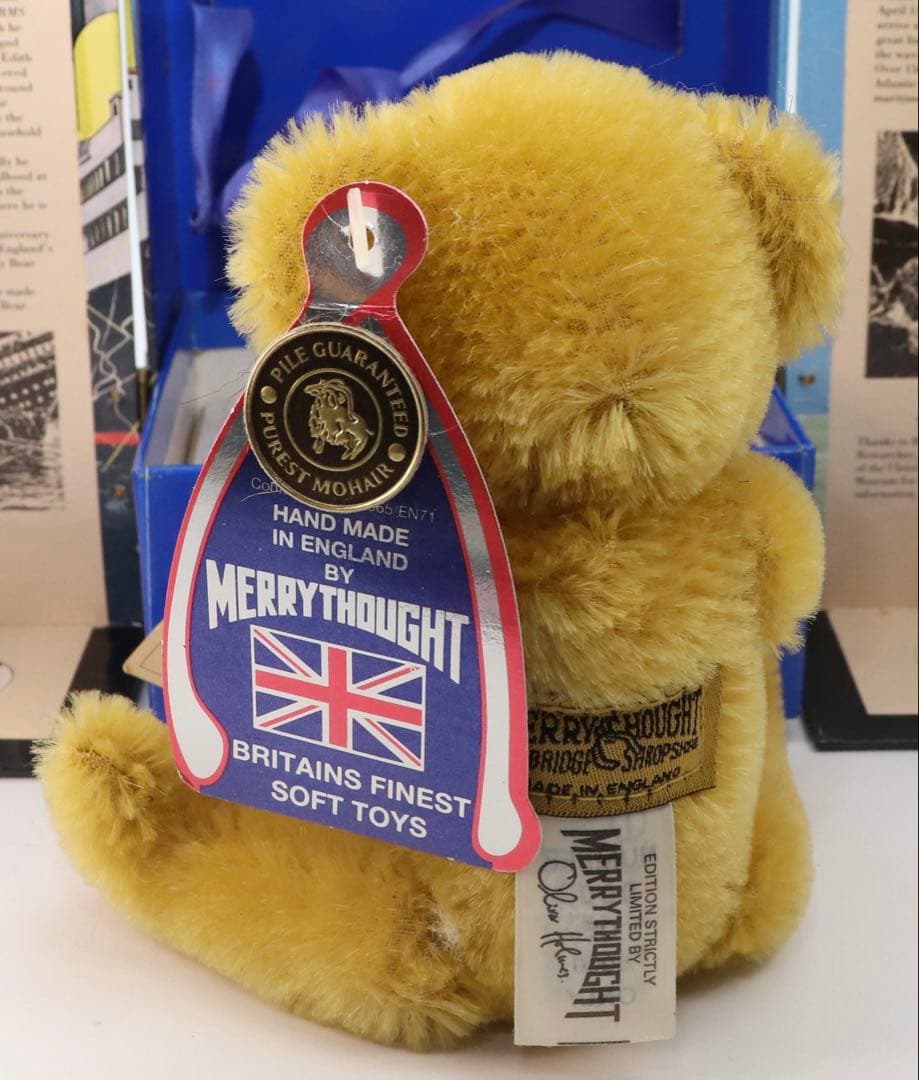 Merrythought タイタニックベア 限定版NO，0002 / 5,000