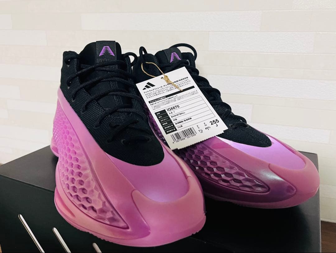 adidas AE 1 ピンク アディダス バッシュ 美品