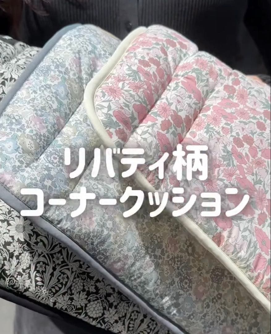 【直営店限定】エアバギー純正コーナークッション 限定品リバティ グレイ【新品】